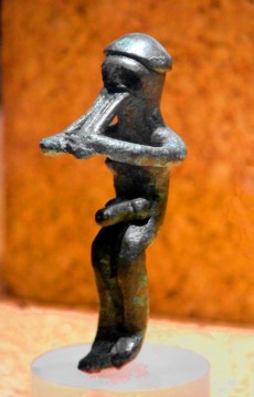 Nuragic Launeddas player